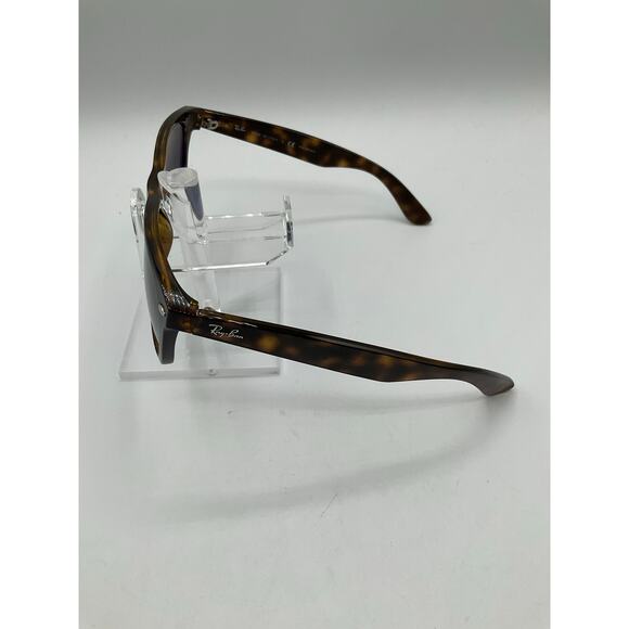 Pre-Owned Ray Ban RB 2132 Polarized New Wayfarer Sunglasses-Brown - Picture 4 of 8